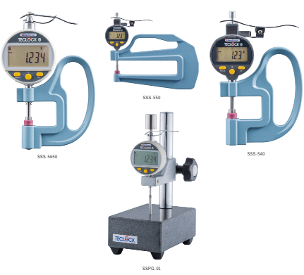 日本TECLOCK得樂SMD-550S數顯測厚規