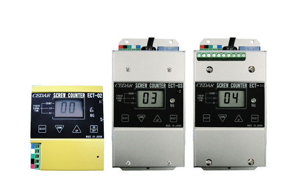 日本進口cedar思達螺絲擰緊計數器ECT-03