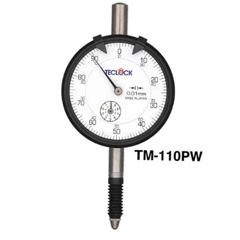 日本得樂(lè)TECLOCK防油百分表TM-110PW/指針式百分表