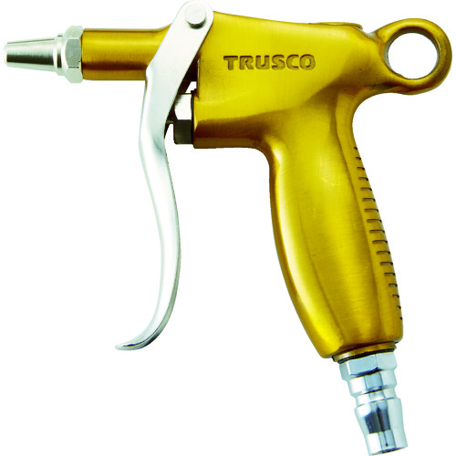 TRUSCO 彩色空氣除塵器 黃色觸發式插頭式標準噴嘴TD-80B-Y