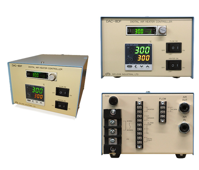 日本英富麗數字溫度控制器帶流量傳感器DAC-8DF